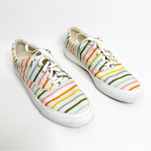 Rifle Paper Co. Shoes - Keds X Rifle Paper Co. Happy Stripe Sneaker Size 9